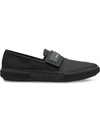 PRADA PRADA TECHNICAL FABRIC SLIP-ON - BLACK