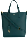 SAINT LAURENT SAINT LAURENT SHOPPING TOTE - BLUE