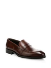 TO BOOT NEW YORK Leather Penny Loafers