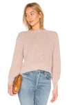 ABOUT US ABOUT US CYDNEY SWEATER IN NUDE.,ABOR-WK31