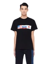 Gosha Rubchinskiy Flag Print T-shirt In White
