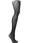 GUCCI Intarsia fishnet tights