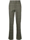 PORTS V CHECKED TROUSERS