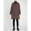 UNDERCOVER CHECKED WOOL COAT