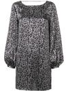 EQUIPMENT ZIPPORAH LEOPARD PRINT DRESS