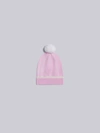 THOM BROWNE THOM BROWNE POM-POM MERINO BEANIE,FKH025A0001413252993