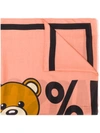 MOSCHINO MOSCHINO TEDDY BEARS SCARF - PINK