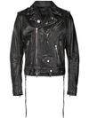 Amiri Lost Boys Vintage Biker Jacket In Black