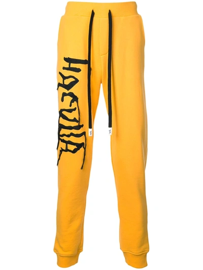 Haculla Logo Embroidered Track Trousers - 黄色 In Yellow
