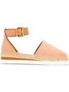SEE BY CHLOÉ ANKLE STRAP SANDALS