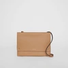 BURBERRY Leather Envelope Crossbody Bag