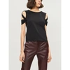 Helmut Lang Black Bondage Sleeve T-shirt
