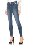 Frame Le High Distressed Skinny Jeans In Redgrave