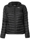 ARC'TERYX ARC'TERYX QUILTED HOODED JACKET - 黑色