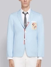 THOM BROWNE THOM BROWNE PATCH POCKET GROSGRAIN SPORT COAT,MJU500E0455013253225