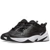 Nike Women's M2k Tekno Casual Shoes In Black Size 9.0 Leather In Black