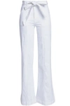 7 FOR ALL MANKIND WOMAN HIGH-RISE WIDE-LEG JEANS WHITE,GB 7668287965636709
