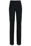 EMILIO PUCCI WOMAN WOOL-BLEND CREPE BOOTCUT trousers BLACK,GB 4146401444583420