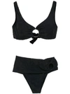 Amir Slama Bikini With Cut Details In Black