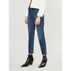 AGOLDE JAMIE STRAIGHT CROPPED HIGH-RISE JEANS