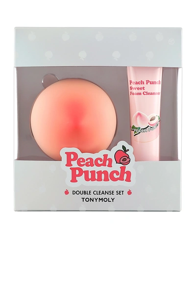 Tonymoly Peach Punch Double Cleanse Set In N/a