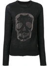 ZADIG & VOLTAIRE ZADIG&VOLTAIRE CRYSTAL SKULL JUMPER - 黑色