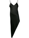 AMIRI ASYMMETRIC STUDDED DRESS