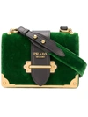 PRADA PRADA CAHIER CROSSBODY BAG - 绿色