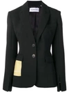 CARVEN CONTRAST POCKET BLAZER