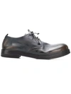 MARSÈLL MARSÈLL FADED DERBY SHOES - 蓝色