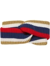 GUCCI SYLVIE WEB WOOL HEADBAND