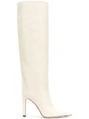 Jimmy Choo Exclusive To Mytheresa – Mavis 100 Knee-high Leather Boots In White