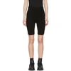 ALEXANDER WANG T ALEXANDERWANG.T BLACK BODYCON BASICS BIKER SHORTS