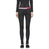 PRADA PRADA BLACK AND PINK LOGO LEGGINGS