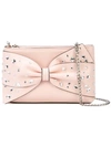 CHRISTIAN SIRIANO CHRISTIAN SIRIANO EMBELLISHED BOW CROSSBODY BAG - 粉色