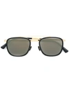 Mykita Hanno Round Tinted Sunglasses In Black