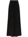 ETRO WIDE LEG BELTED TROUSERS