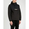 SCHOTT LOGO-EMBROIDERED SHELL HOODED JACKET