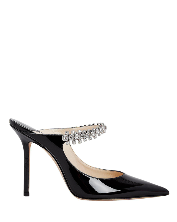 jimmy choo crystal mules