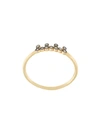 YANNIS SERGAKIS 18KT BLACK DIAMOND RING