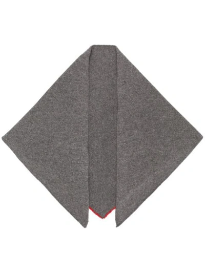 Cashmere In Love Bea Triangle Scarf - 灰色 In Grey