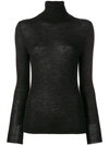 CASHMERE IN LOVE SHAYNE ROLL NECK SWEATER
