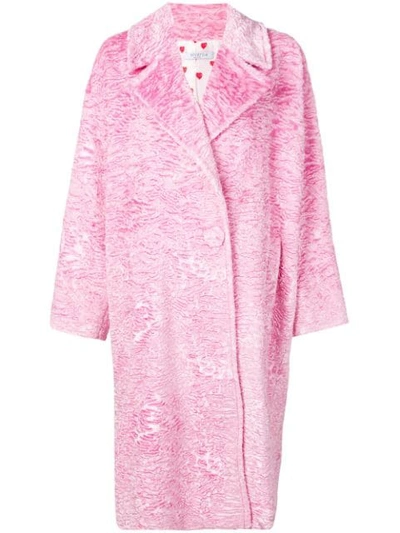 Vivetta Oversized Mid-length Coat - Pink