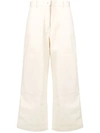 STUDIO NICHOLSON PANELLED CROPPED TROUSERS