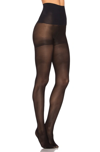 Commando The Semi Opaque Control Tights In Black