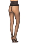 Commando The Sexy Seamless Sheer Hosiery In Black