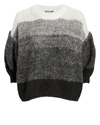 CAROLINE CONSTAS Grey Ombré Sweater,K060-CMK-F18