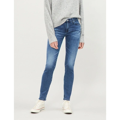 Ag Prima Skinny Mid-rise Jeans In 11 Years Contemplate
