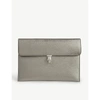 ALEXANDER MCQUEEN Leather envelope clutch