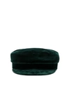 JANESSA LEONE Mattie Fisherman Velvet Cap,JLEO-WA15